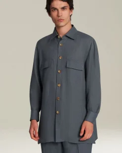 Aal - Camicia Sport Lino