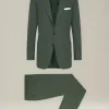 Abito monochrome in cashmere e lino