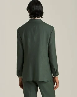 Abito monochrome in cashmere e lino