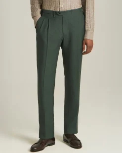 Abito monochrome in cashmere e lino