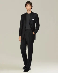 Abito Sartoriale in Lana Vergine nera Monochrome