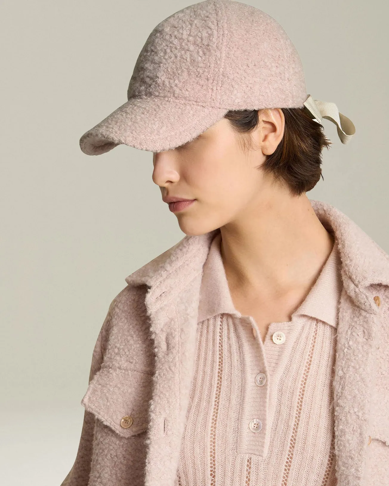 Berretto Sportivo in Alpaca, Cashmere e lana