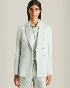 Blazer Doppiopetto In Cashmere