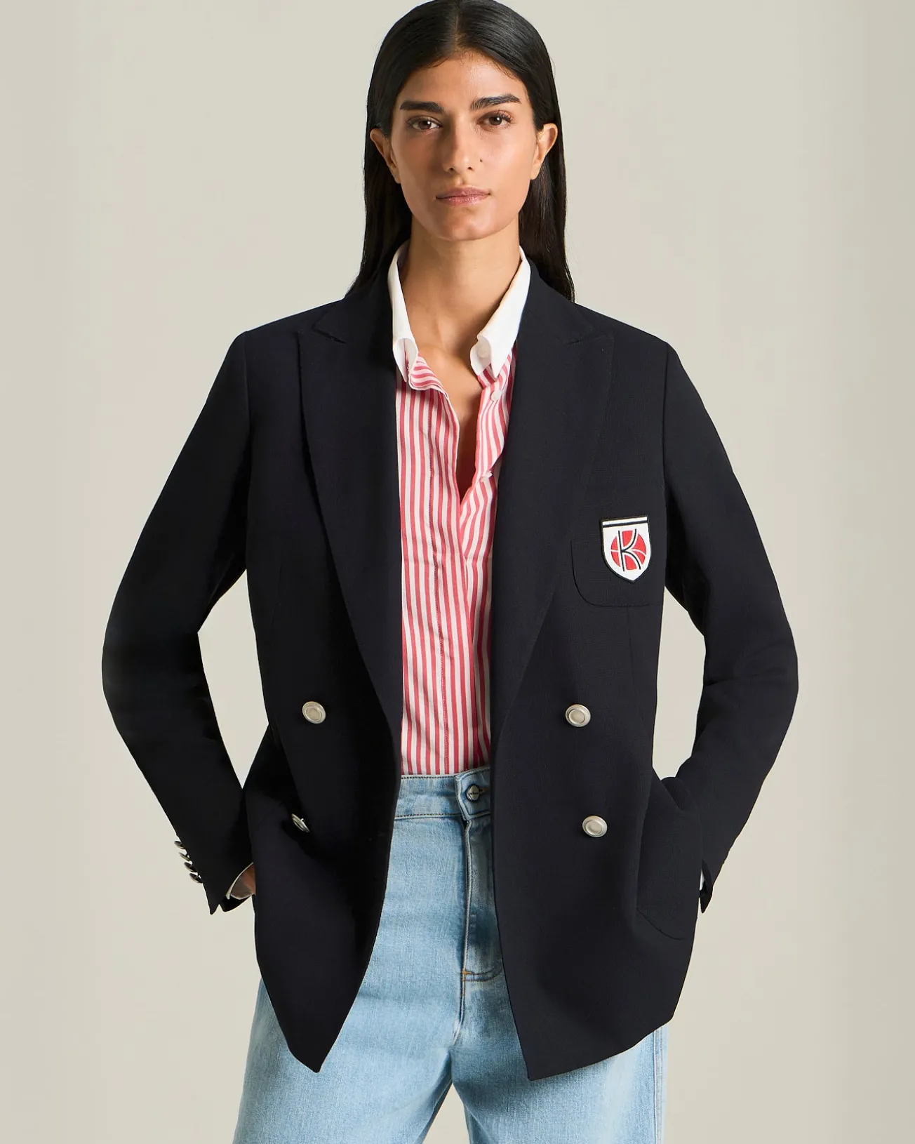 Blazer Doppiopetto In Lana - Capsule Tennis
