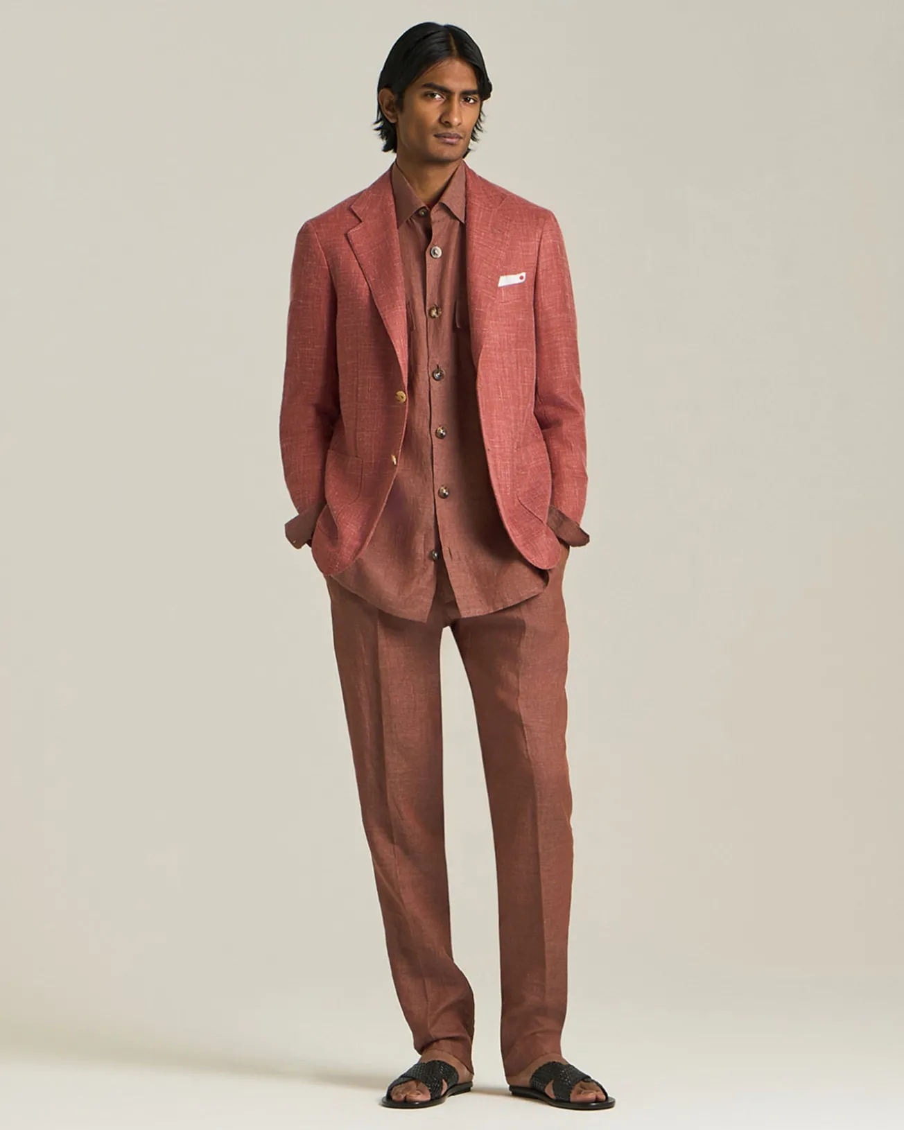 BLAZER IN MISTO CASHMERE