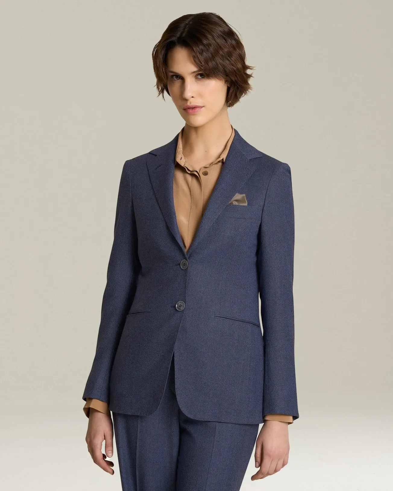 Blazer Lana e Cashmere Donna
