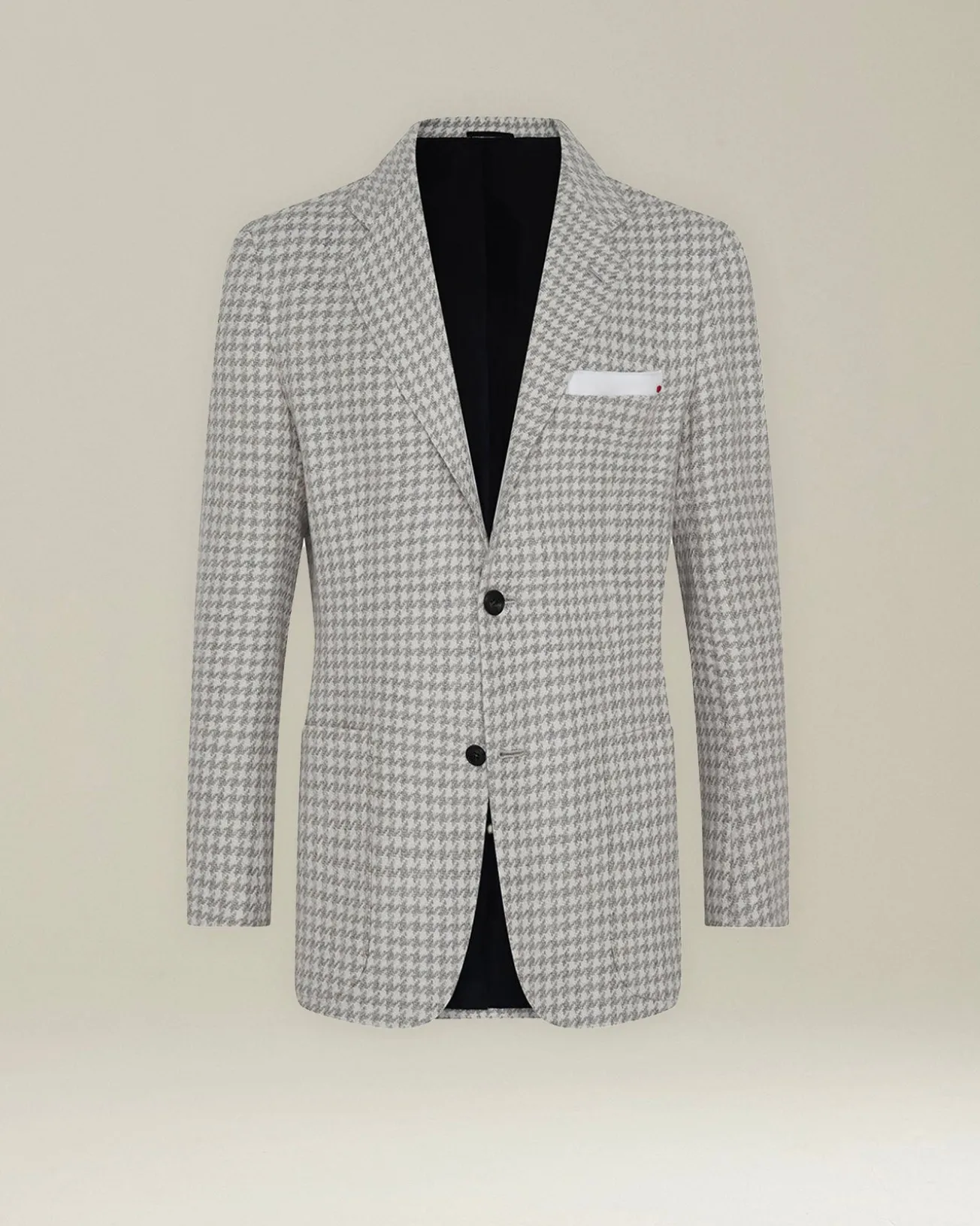 Blazer Pied de Poule in Cashmere