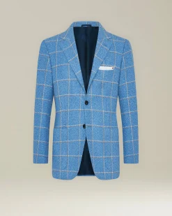 Blazer uomo Quadri in Cashmere Sartoriale