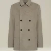 Caban in Cashmere e Lana Merino