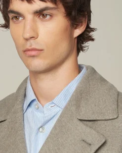 Caban in Cashmere e Lana Merino