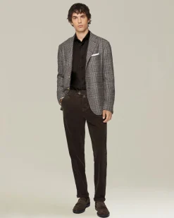 Camicia in Flanella Monochrome nera