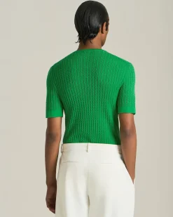 CAMICIA KNT IN MAGLIA DI LANA E SETA