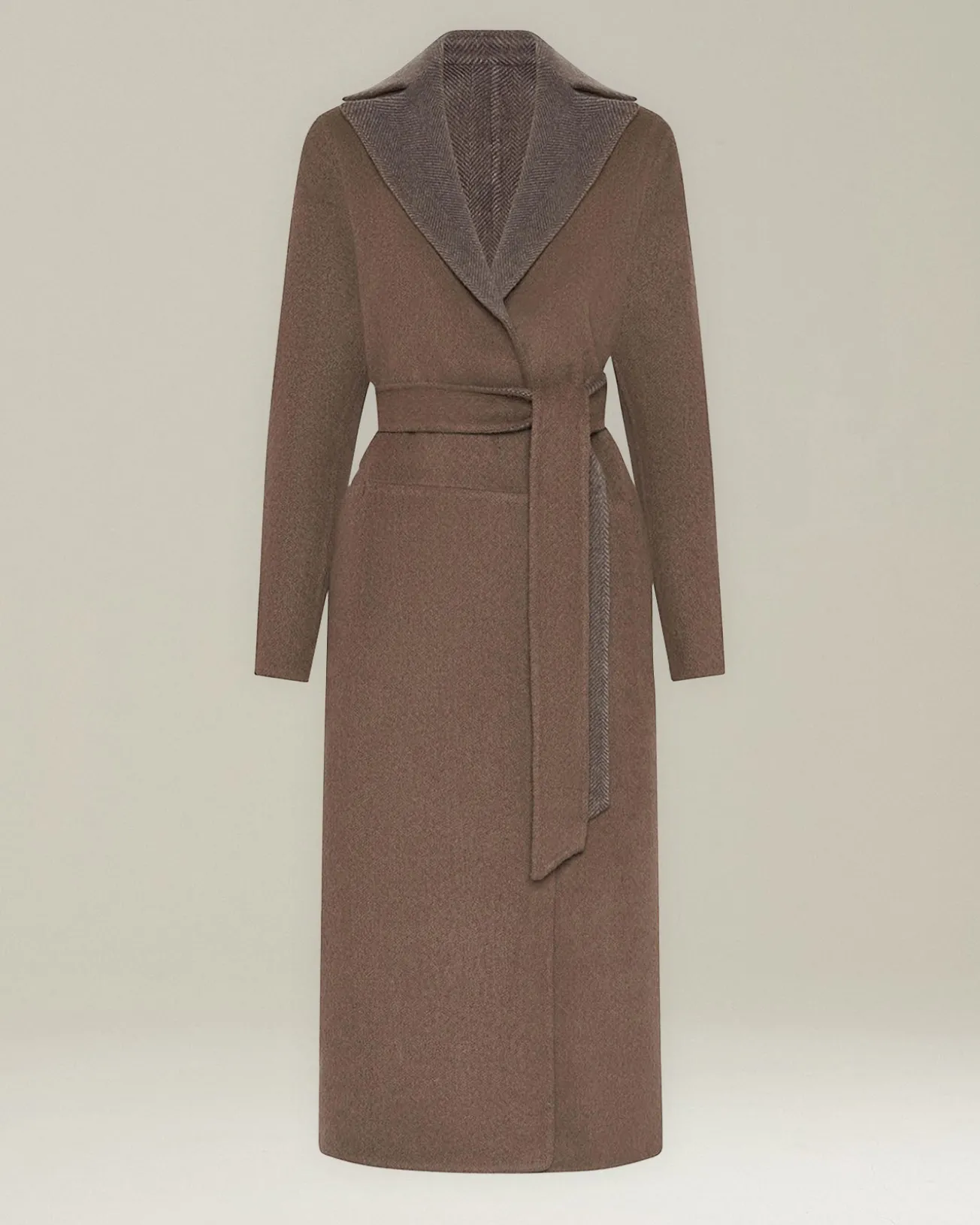 Cappotto Reversibile Double in Cashmere
