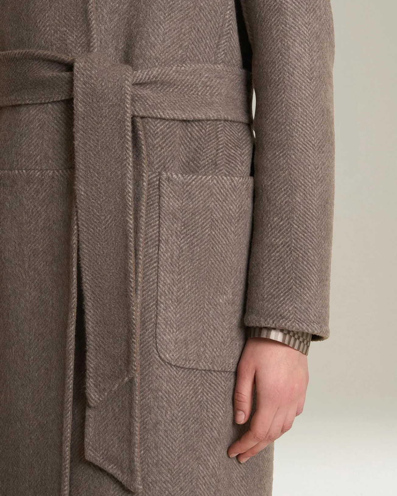 Cappotto Reversibile Double in Cashmere