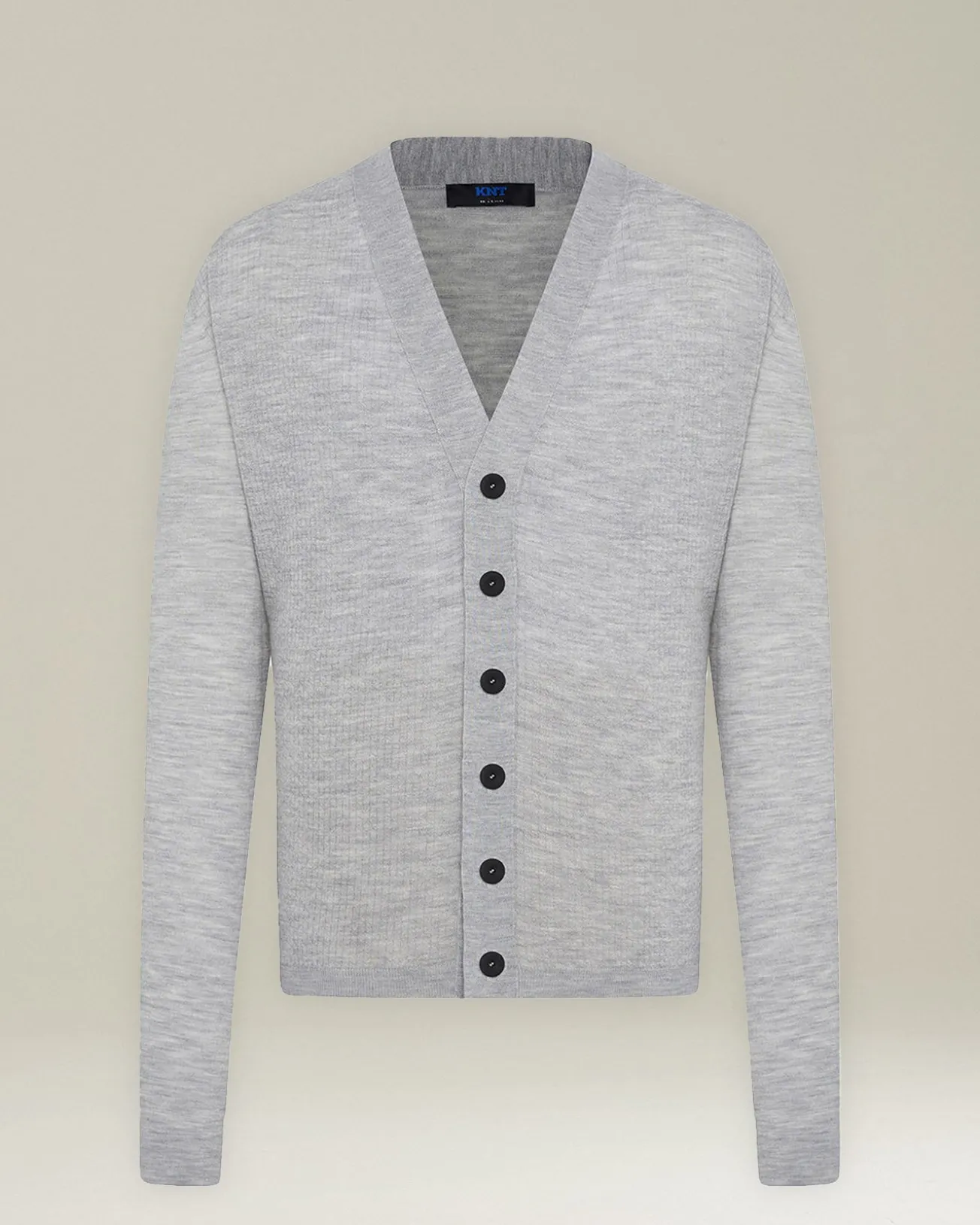 Cardigan In Blend Di Lana E Seta