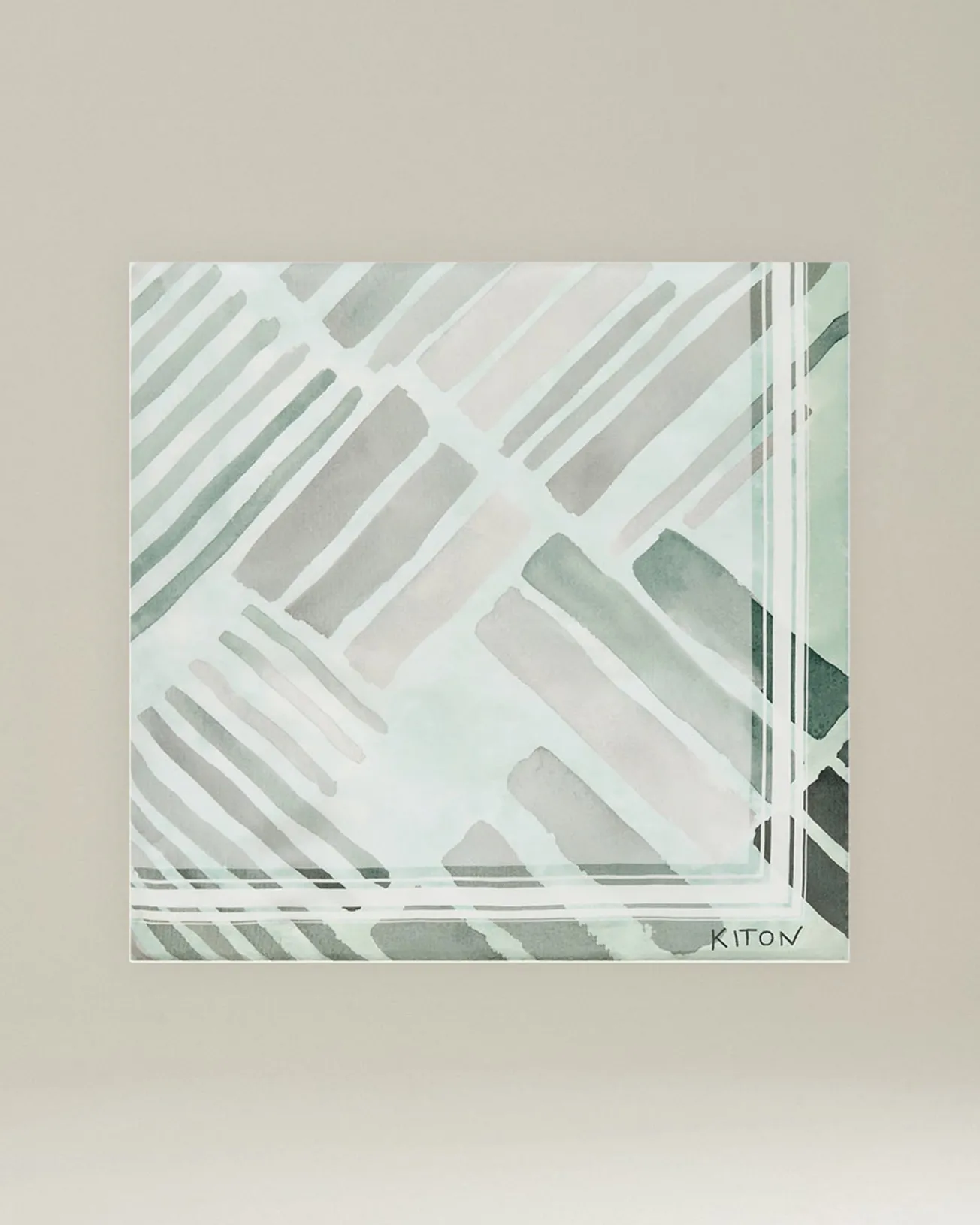 Foulard Ethnic Brush in Seta Cady