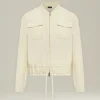 GIACCA BOMBER IN SETA