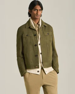 GIACCA DENIM IN COTONE BIOLOGICO