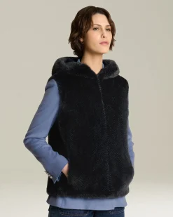 Gilet di pelliccia in visone finlandese