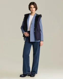 Gilet di pelliccia in visone finlandese
