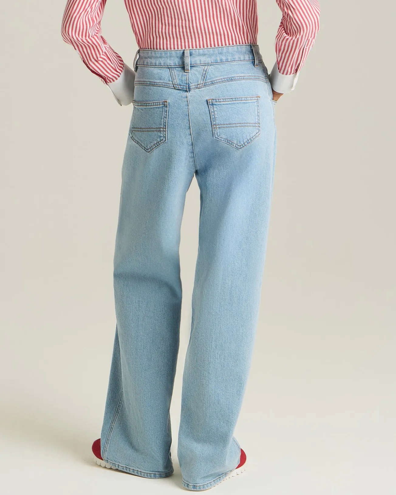 JEANS SARTORIALI A ZAMPA