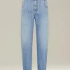 Jeans sartoriali Mum fit in Denim chiaro
