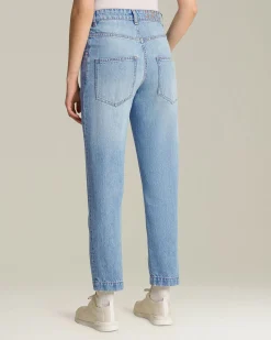 Jeans sartoriali Mum fit in Denim chiaro