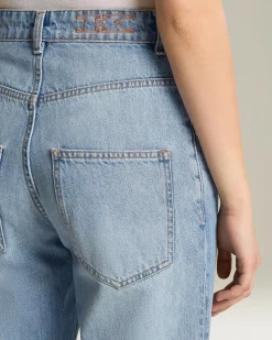 Jeans sartoriali Mum fit in Denim chiaro