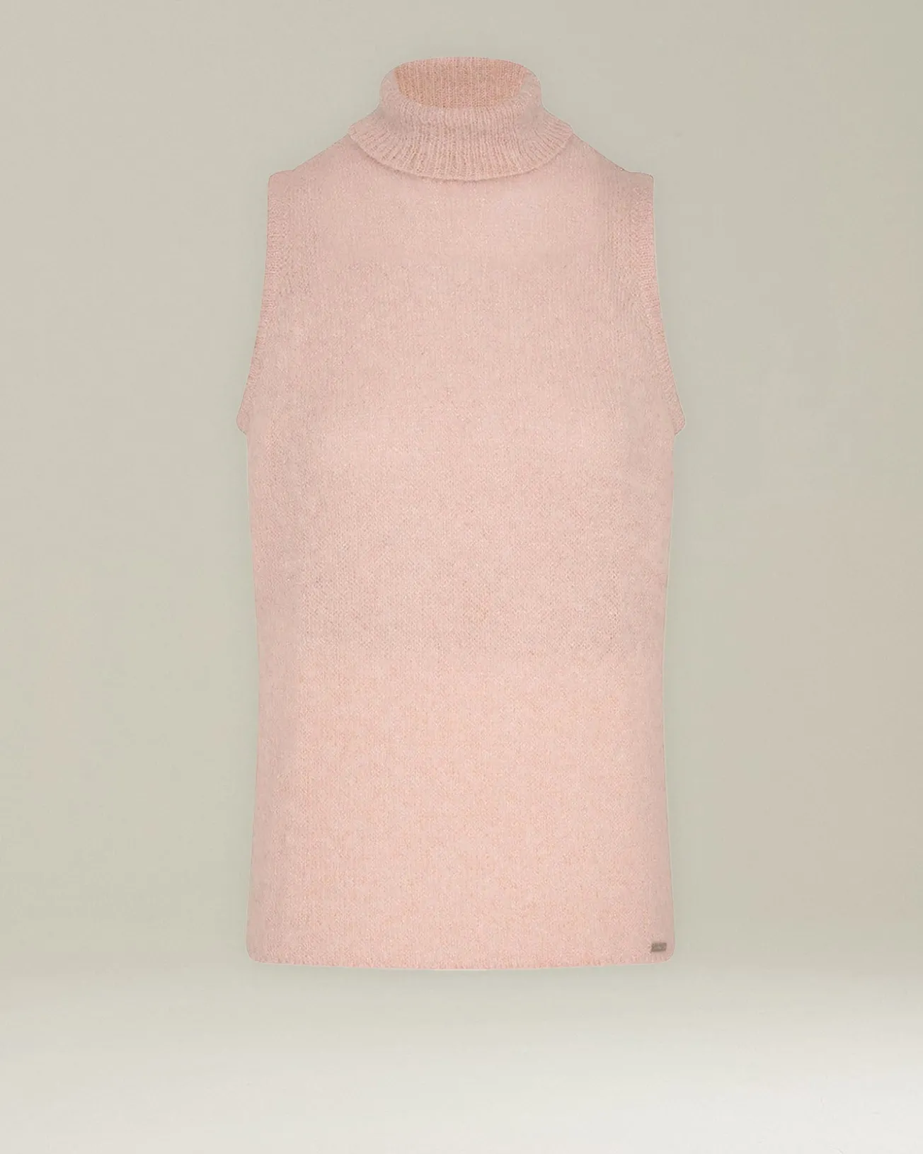 Lupetto smanicato in Alpaca Sleeveless
