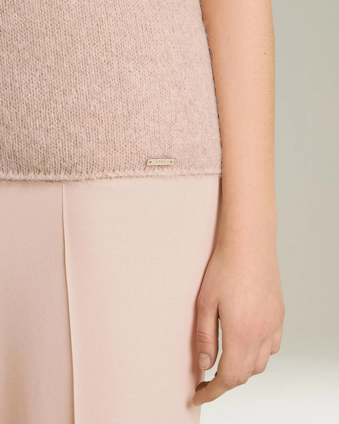 Lupetto smanicato in Alpaca Sleeveless