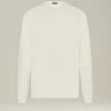 Maglia girocollo Icon in seta, cashmere e lino