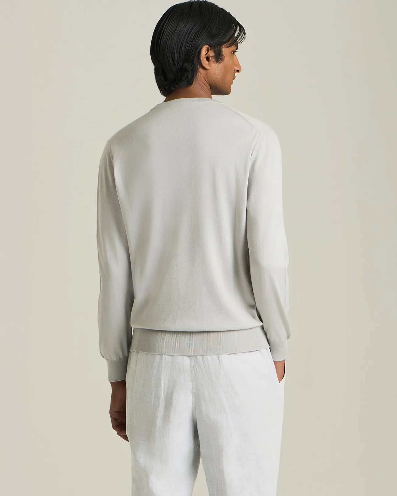 MAGLIA GIROCOLLO IN COTONE