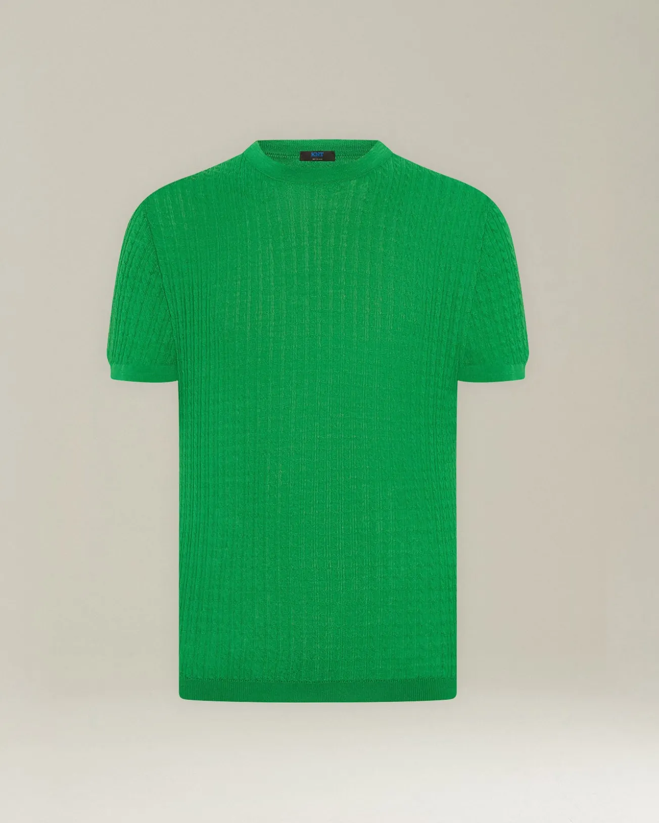 MAGLIA KNT DELUXE IN LANA E SETA