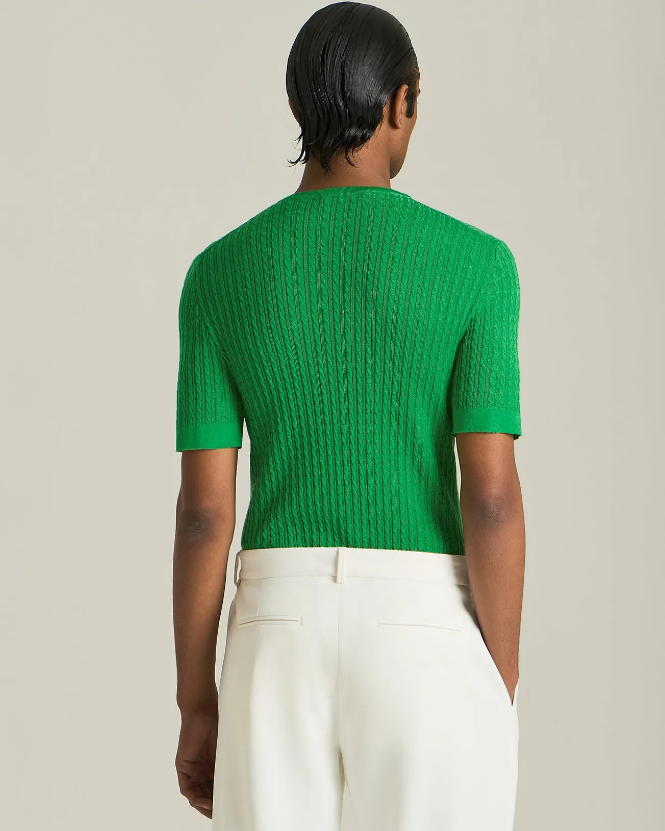MAGLIA KNT DELUXE IN LANA E SETA