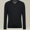 Maglia Scollo V Lana