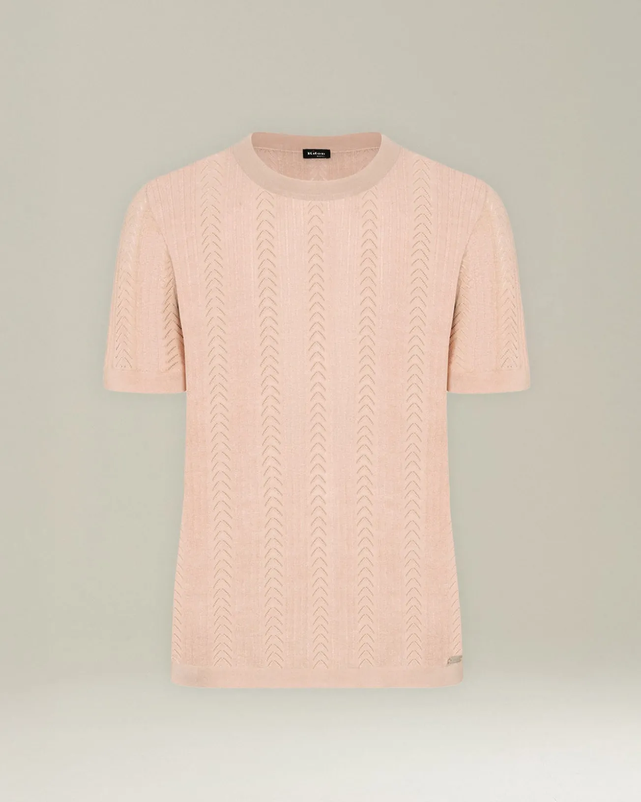 MAGLIA TRAFORATA IN CASHMERE E SETA