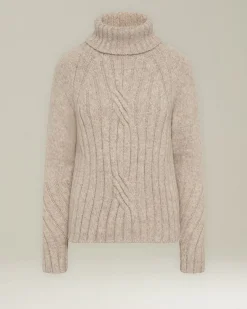 Maglione Alpaca Maxi Cable