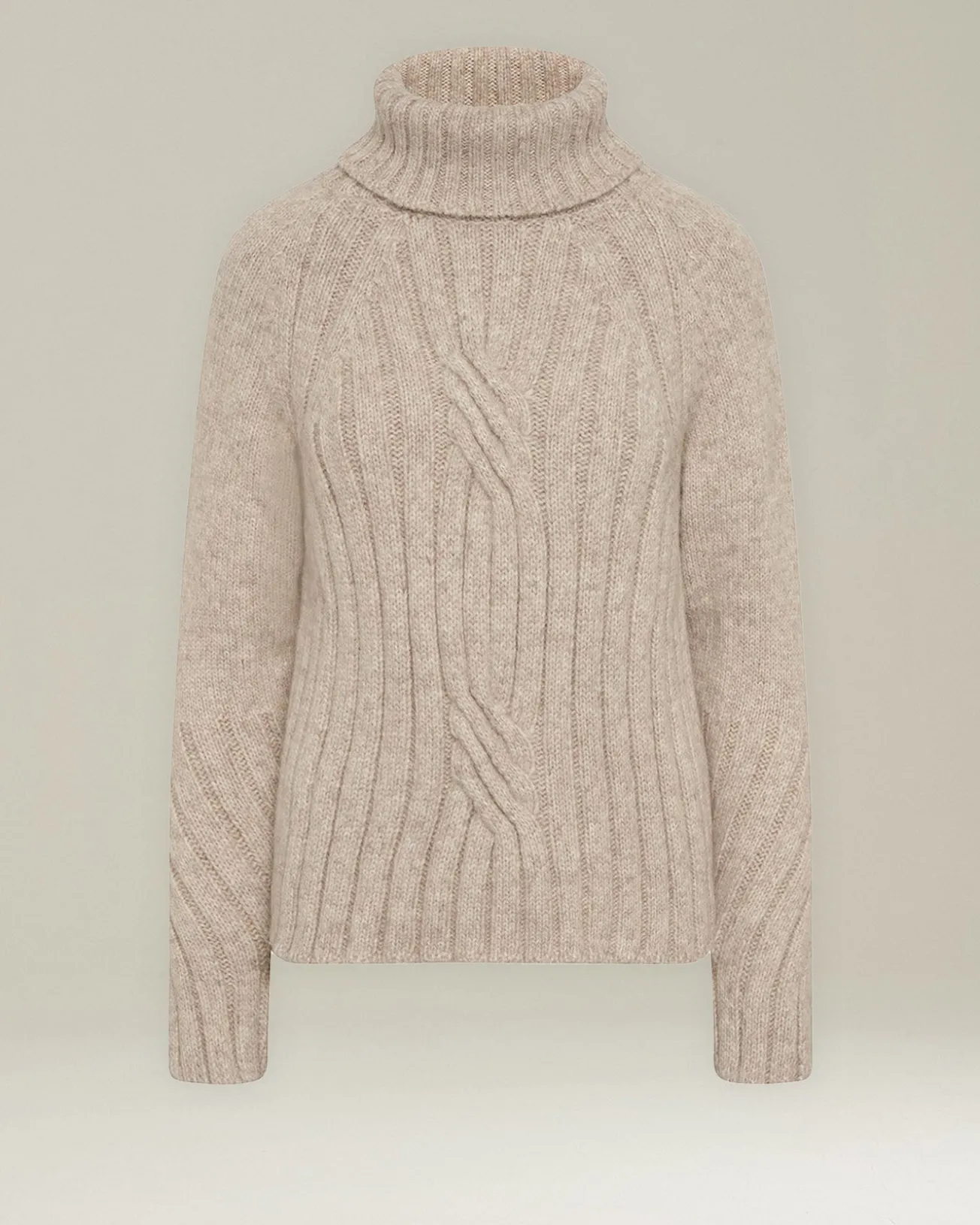 Maglione Alpaca Maxi Cable