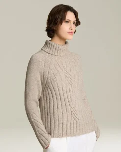 Maglione Alpaca Maxi Cable