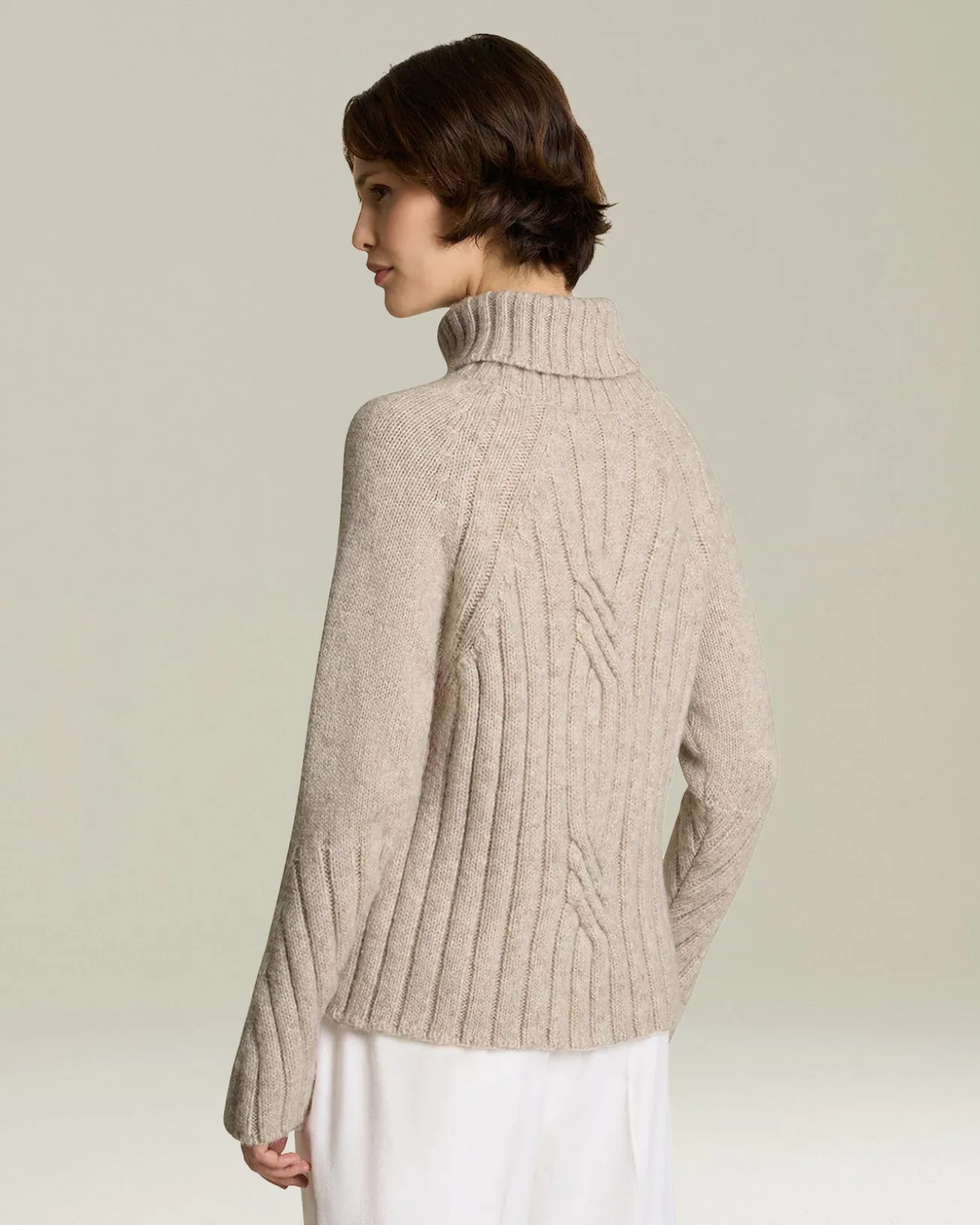 Maglione Alpaca Maxi Cable