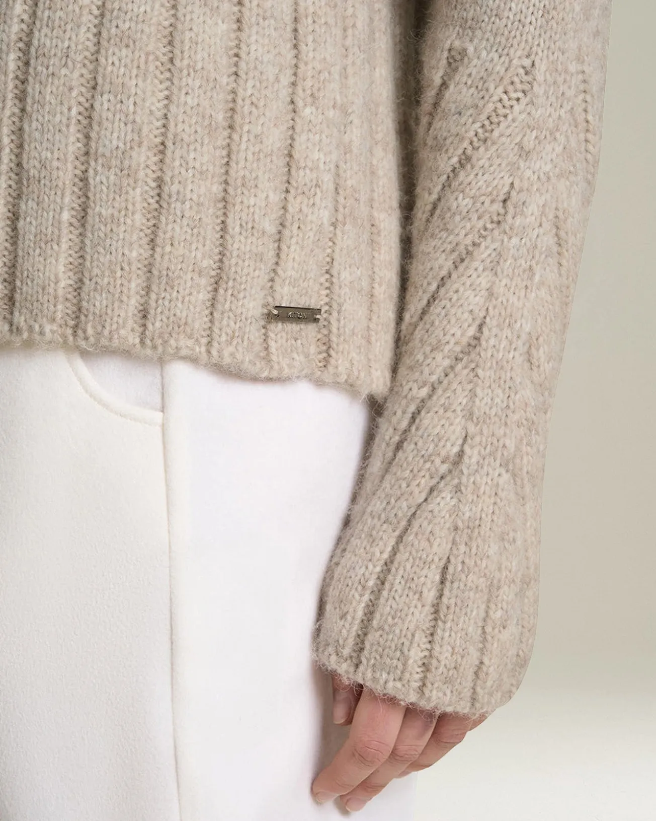 Maglione Alpaca Maxi Cable
