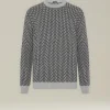 Maglione Cashmere Jacquard