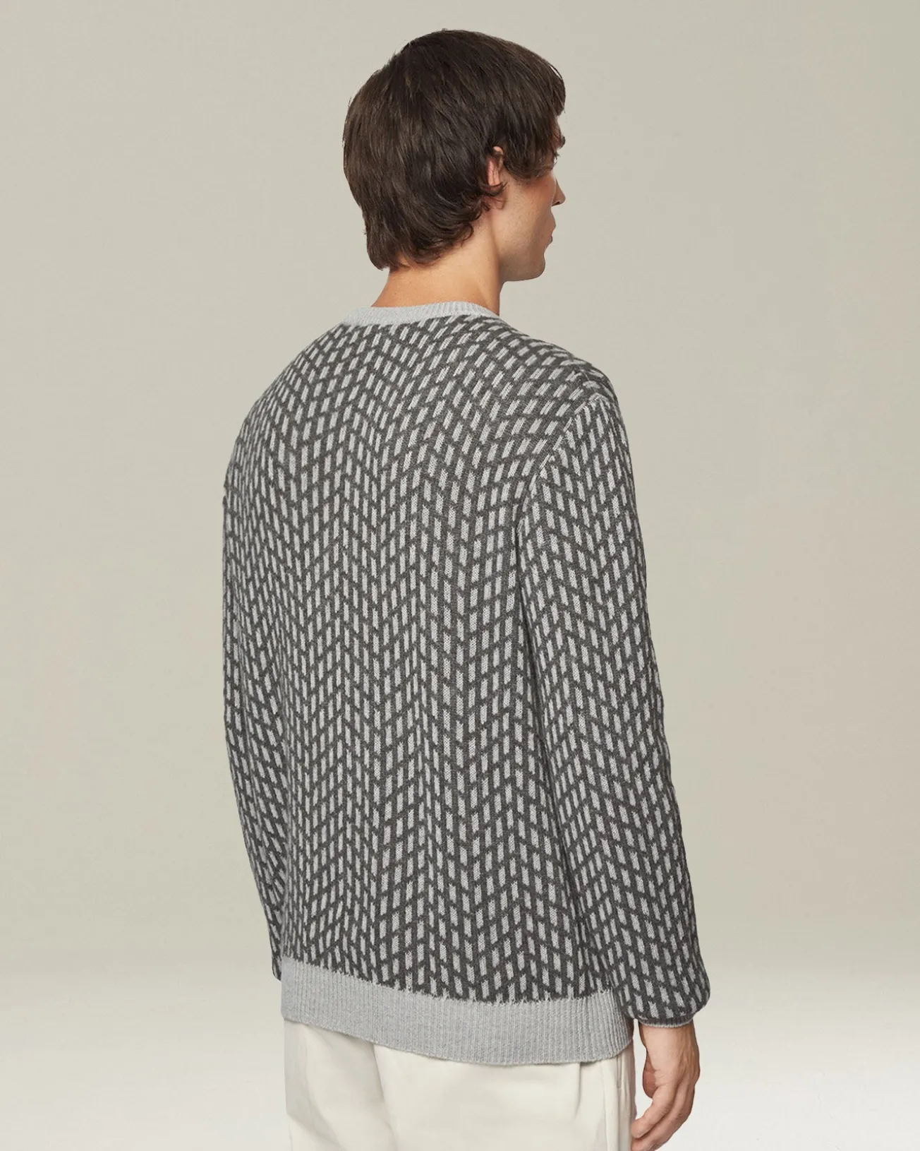 Maglione Cashmere Jacquard