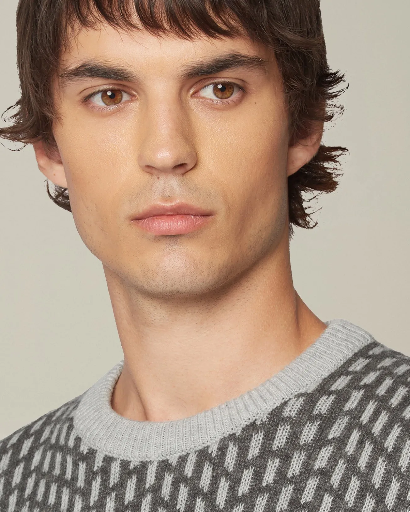 Maglione Cashmere Jacquard