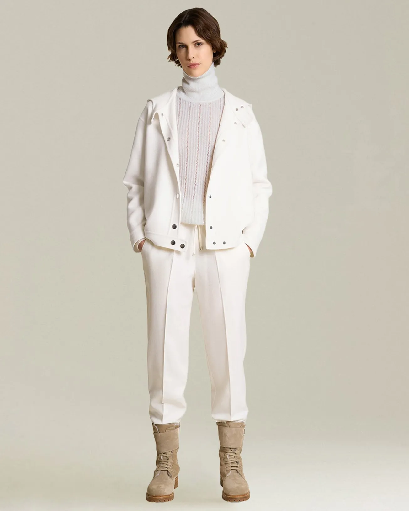 Maglione Coste Traforato