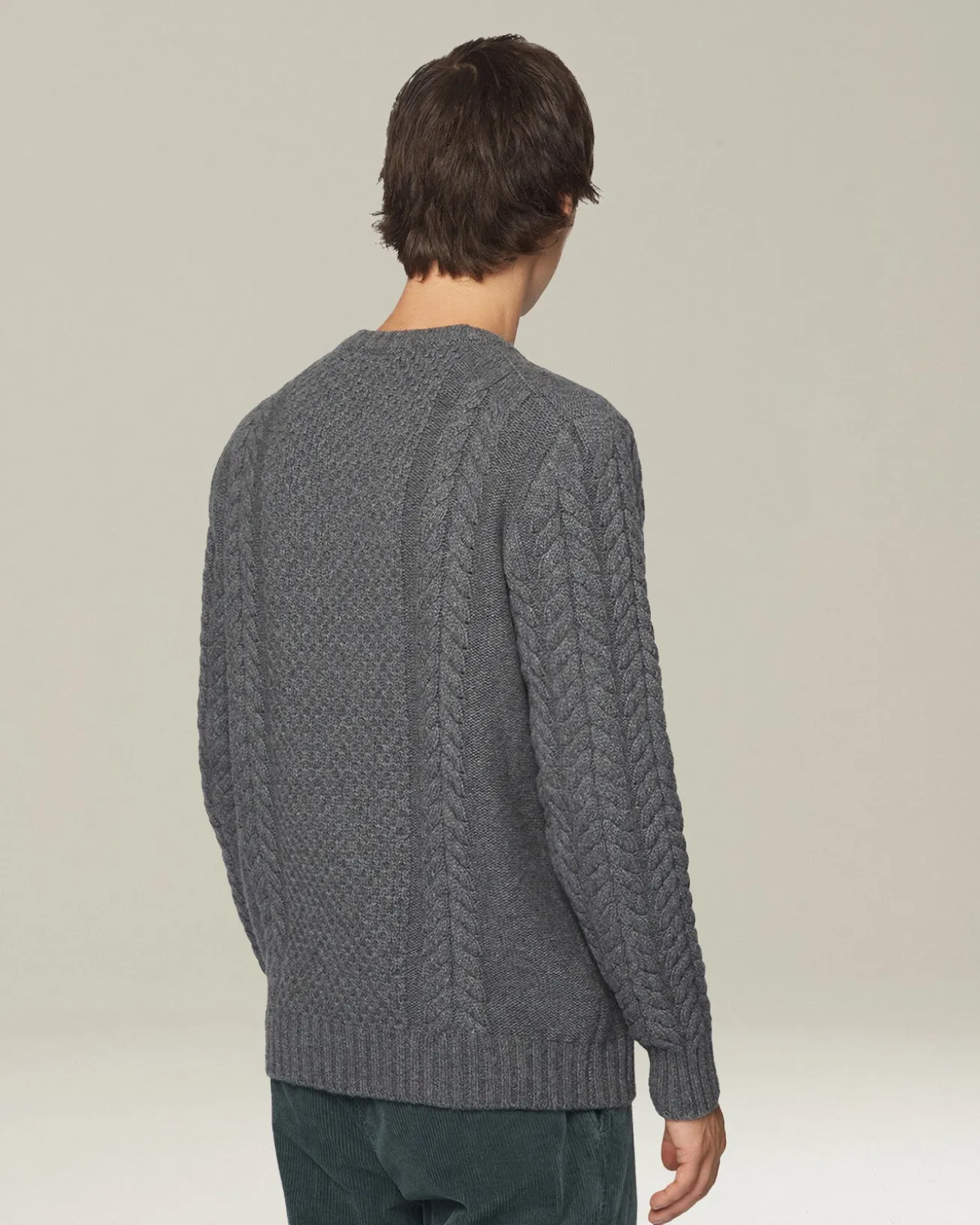 Maglione Treccia Cashmere