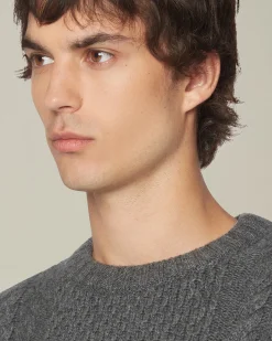 Maglione Treccia Cashmere