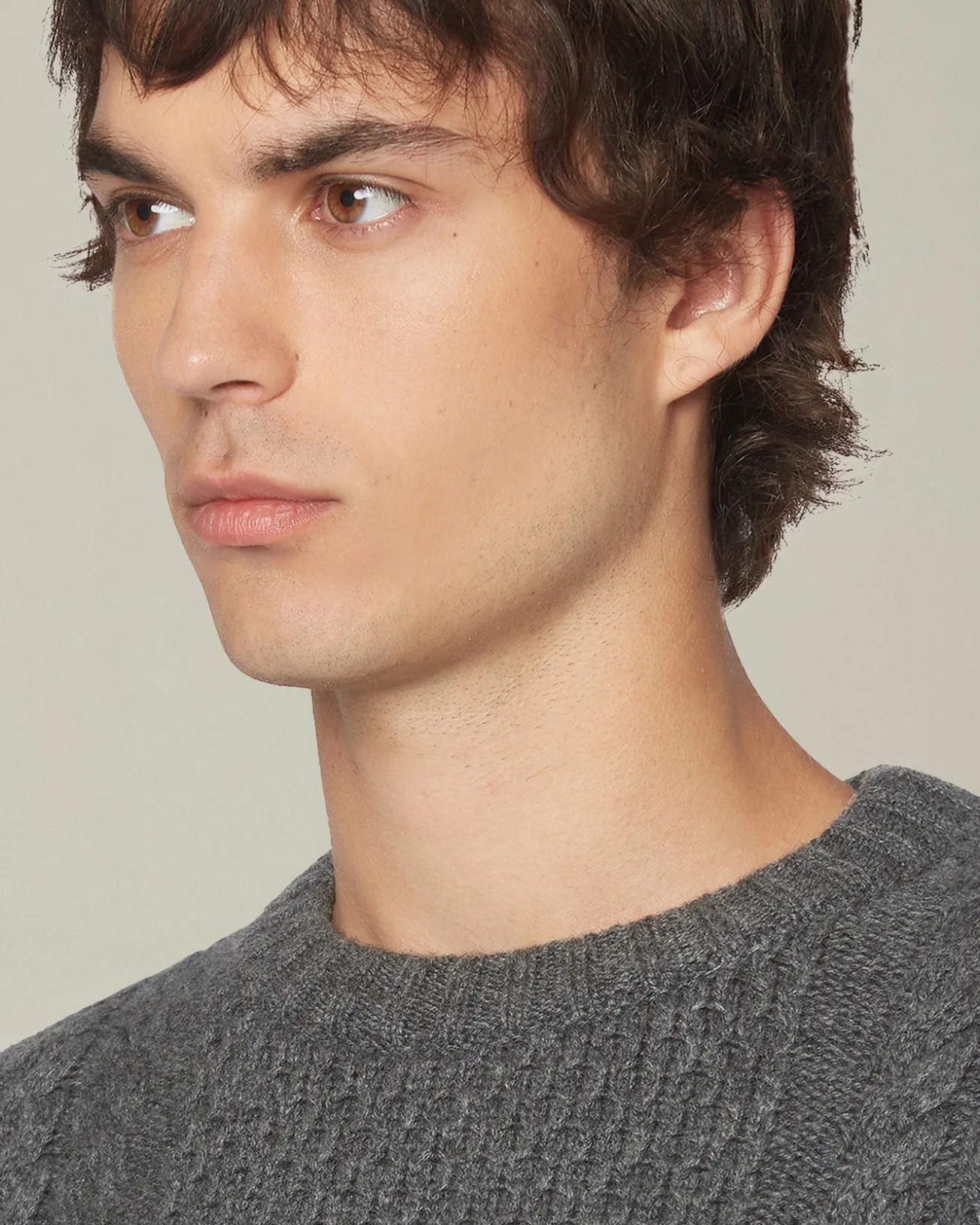 Maglione Treccia Cashmere