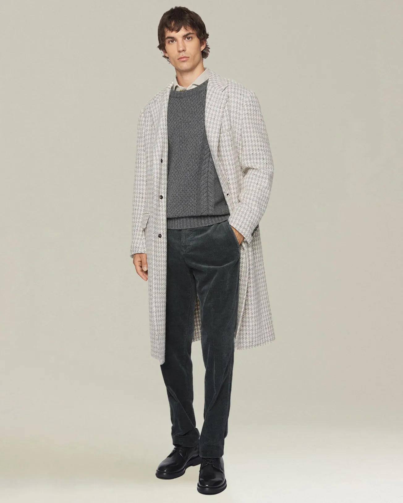 Maglione Treccia Cashmere