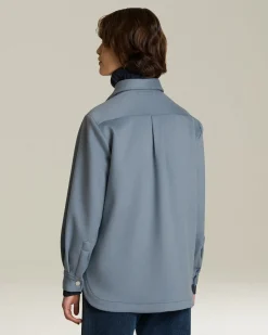 Overshirt donna in 100% Pile di Cashmere